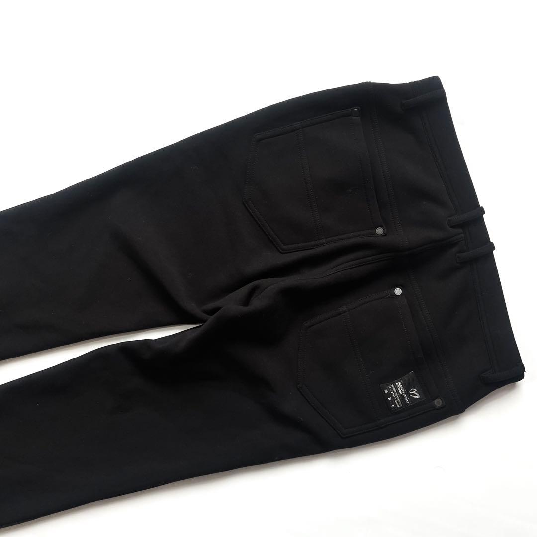 マスターバニー　パーリーゲイツ　ダンボールニット　ゴルフパンツ　裏起毛　M 黒