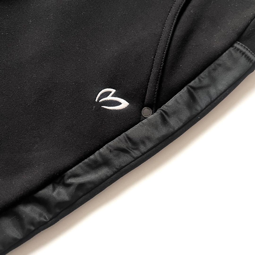 マスターバニー　パーリーゲイツ　ダンボールニット　ゴルフパンツ　裏起毛　M 黒