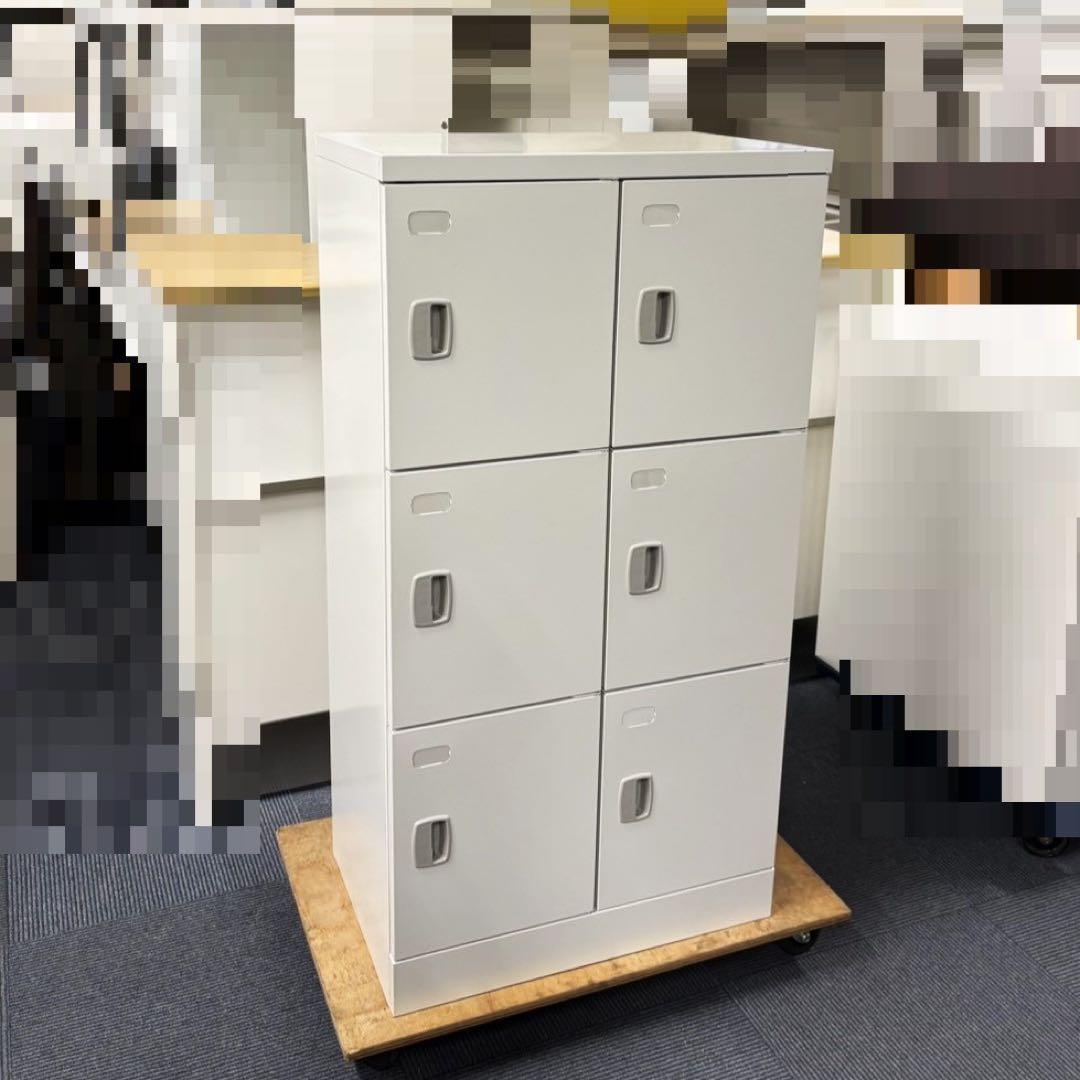 スリッパ＆シューズロッカー シューズボックス 6人用 引取り限定 静岡県富士市