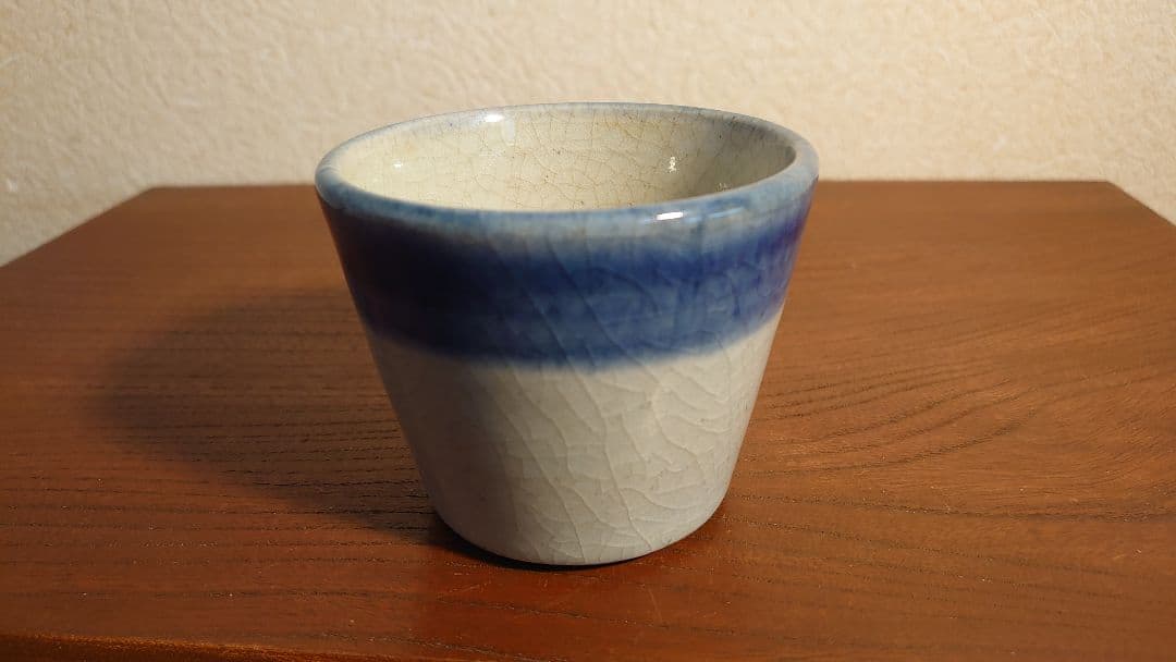 古九谷　古伊万里　九谷焼　染付　若杉窯　李朝　古玩　古染付　１客