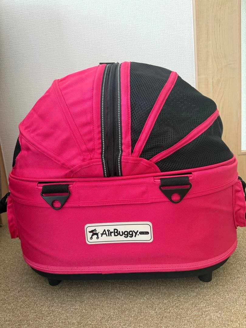 美品　AirBuggy ペットカート ピンク　コットのみ