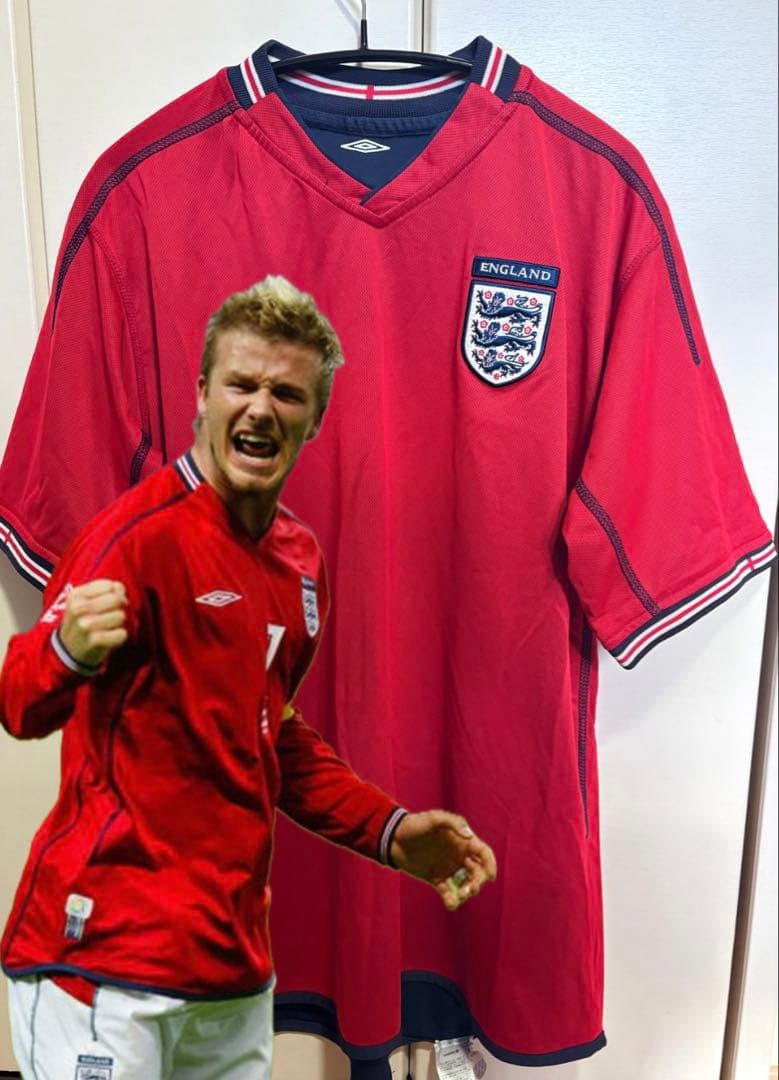 イングランド代表 2002-2004シーズン アウェイ リバーシブルユニフォーム