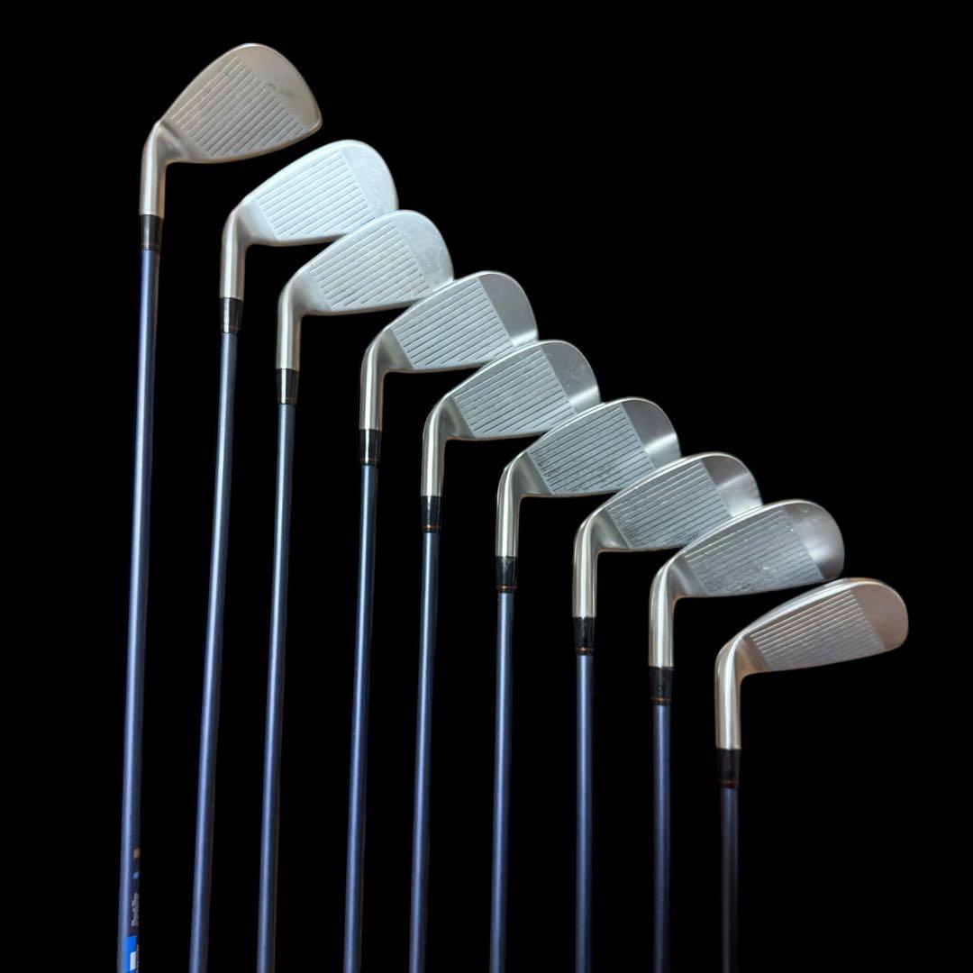 希少9本　ホンマ　ツインマークス　TM-202　メンズゴルフアイアン　R　右