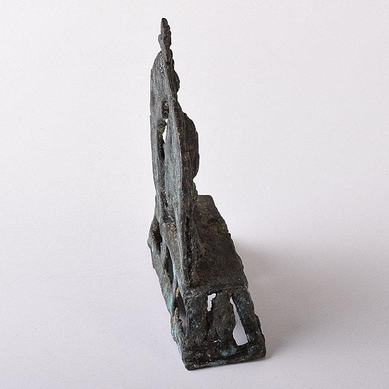 中国　古銅青銅　チベット仏　仏像　置物　　V　R8396