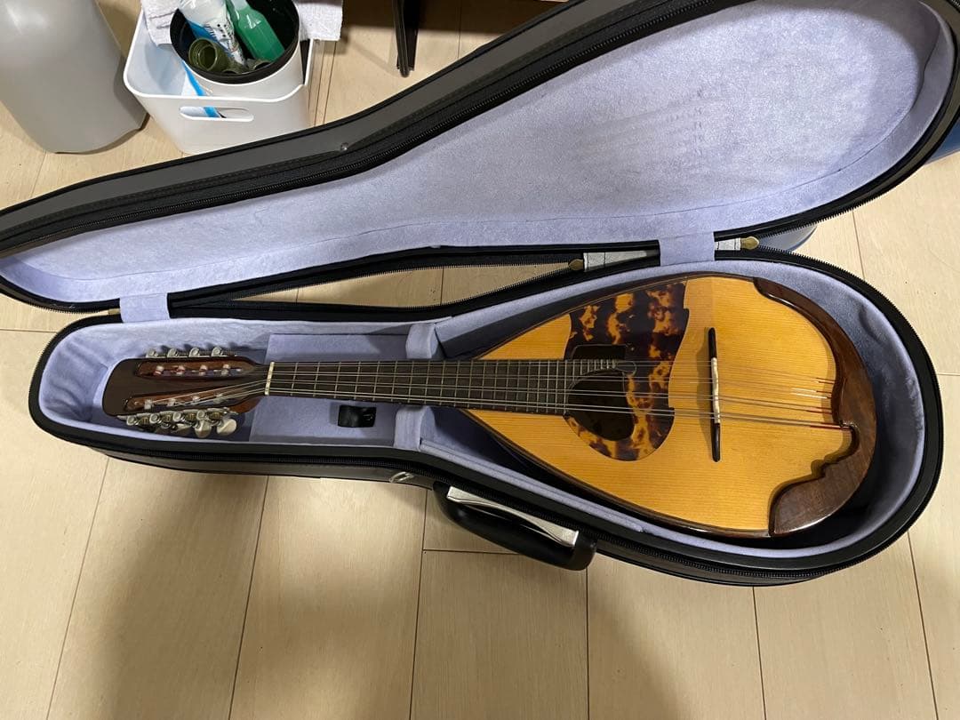 落合忠男 マンドリン 1978年製作 スーパーライトケース付き
