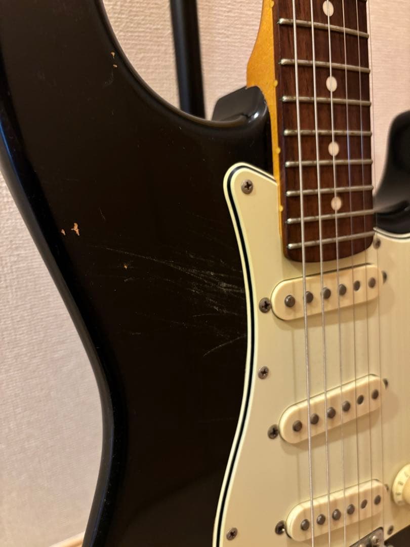 ギター momose MST1-STD/NJ BLK-Relic