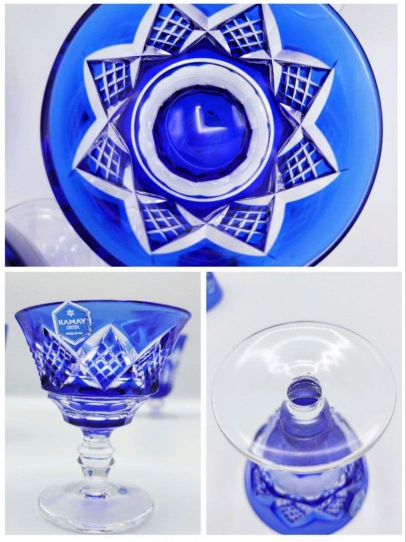 超希少品☆色被切子 グラスセット 最高級カット（切子 江戸切子 薩摩切子）