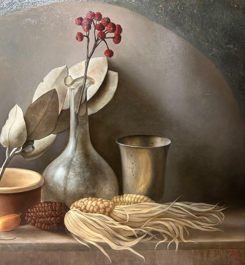 米村太一　油絵　油彩　静物画