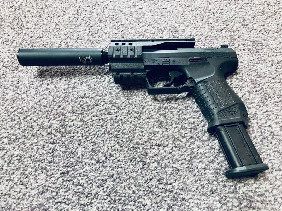 【中古美品・動作良好】マルゼン P99 タクティカル ガスブローバック ガスガン