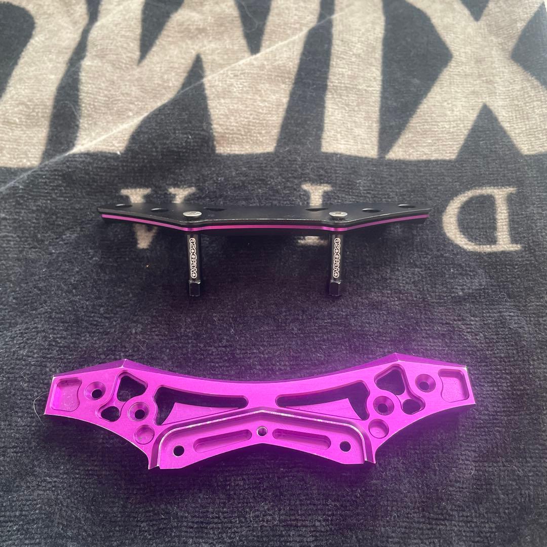 overdose アルミフロントバンパー 2個セット