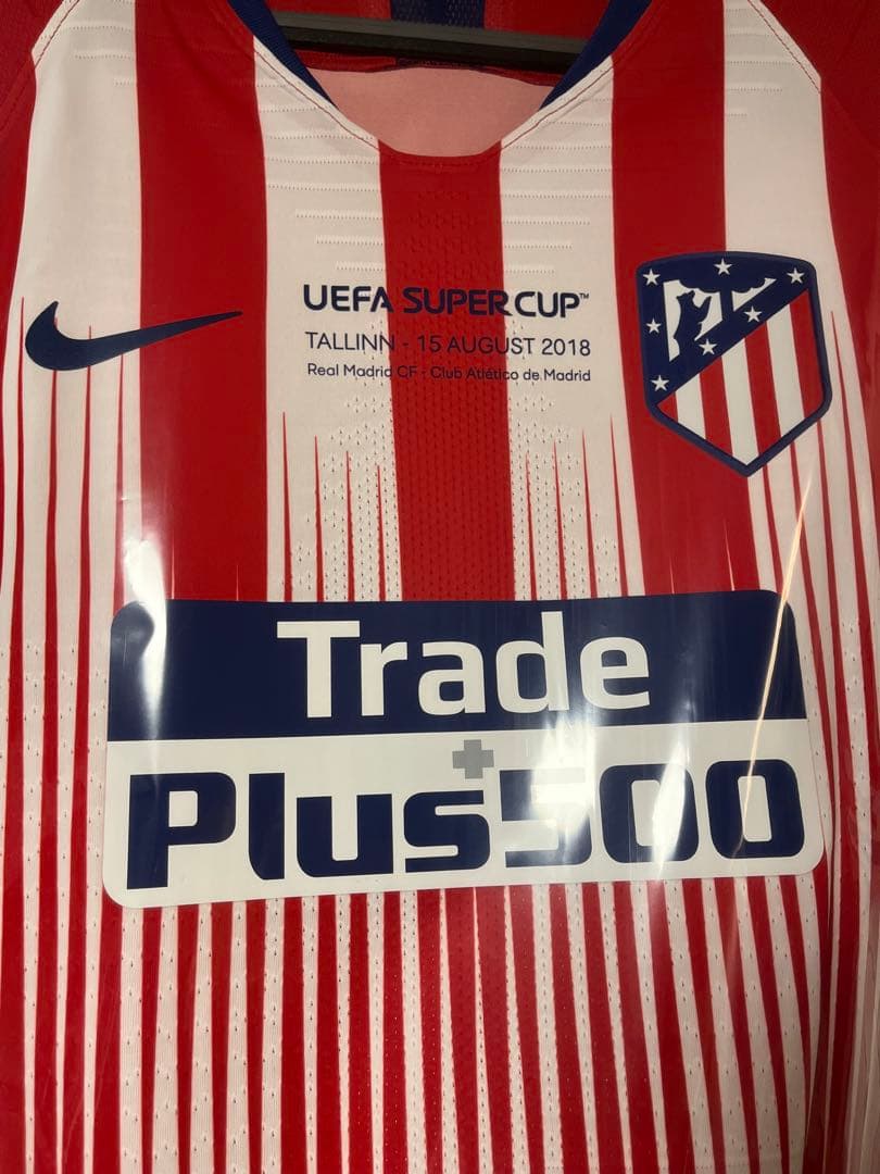 【貴重•選手用】アトレティコマドリード　#7 グリーズマン　長袖ユニフォーム