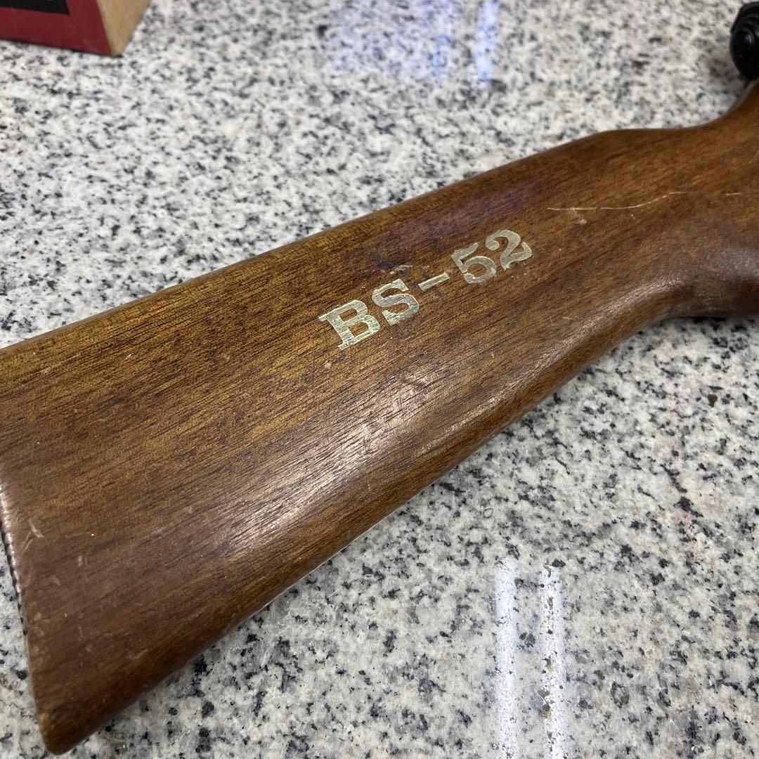 エアガン BS-52 ライフル 木製ストック 射的銃 モデルガン 小物 格安