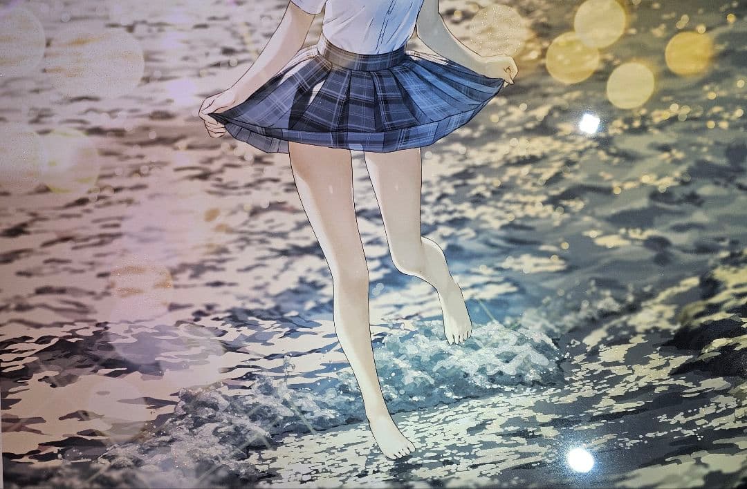 アールビバン カントク 版画 REFLECTION 元箱 保証書有り