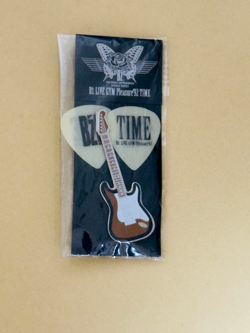 【激レア】B'z LIVE GYM Pleasure'92 TIME ピック