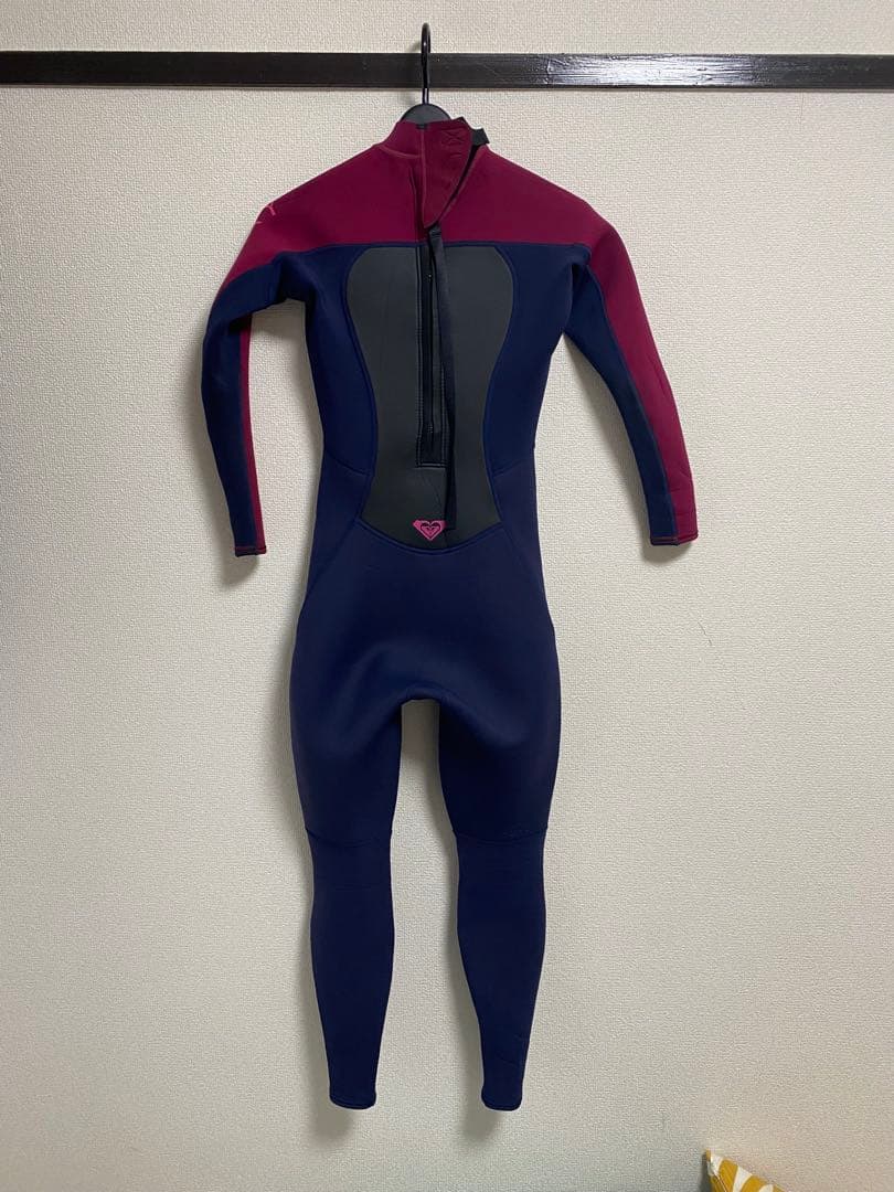 ROXY 3mm ウェットスーツ フルスーツ バックジップ ロキシー