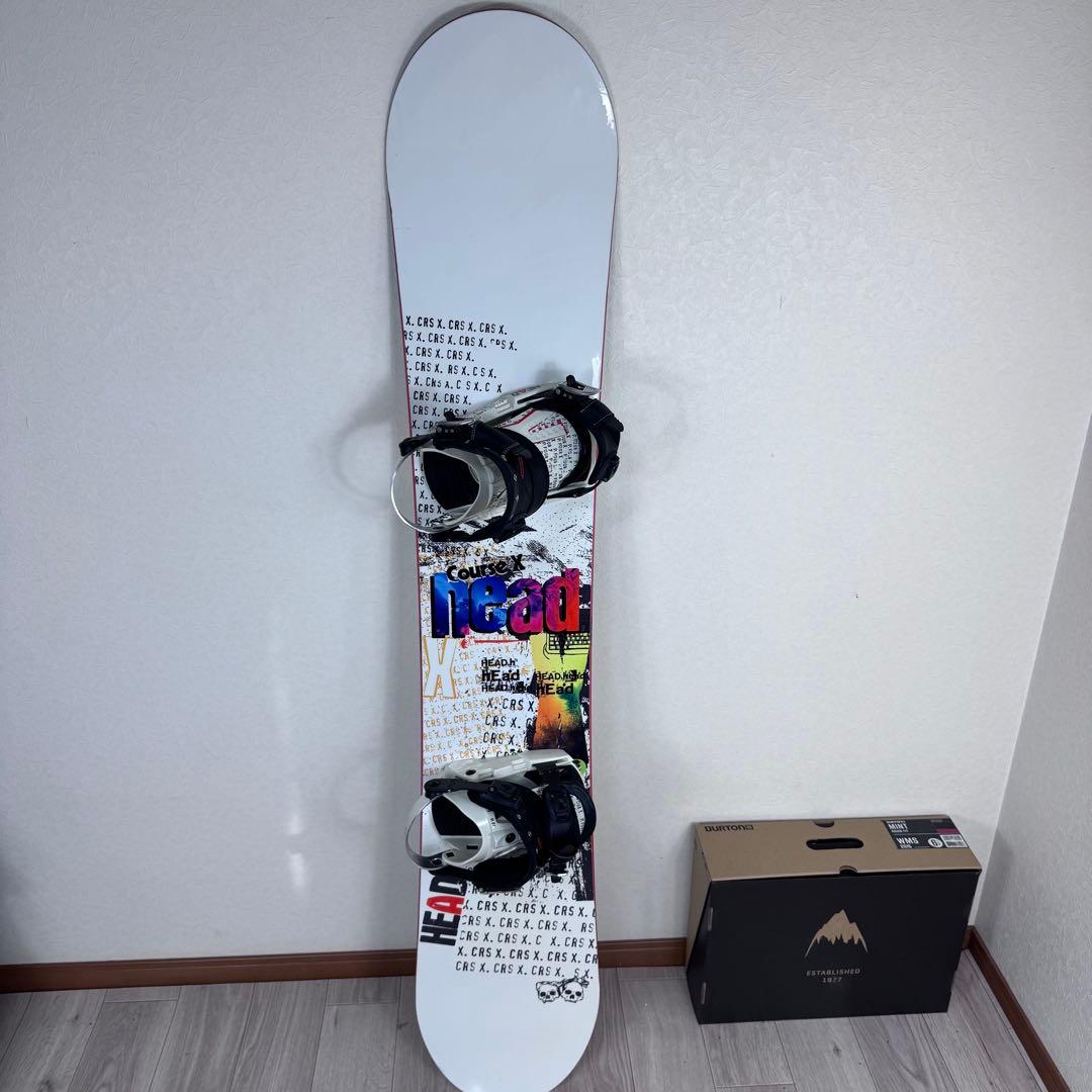HEAD スノーボード 160cm 即乗りセットブーツ 28.5cm
