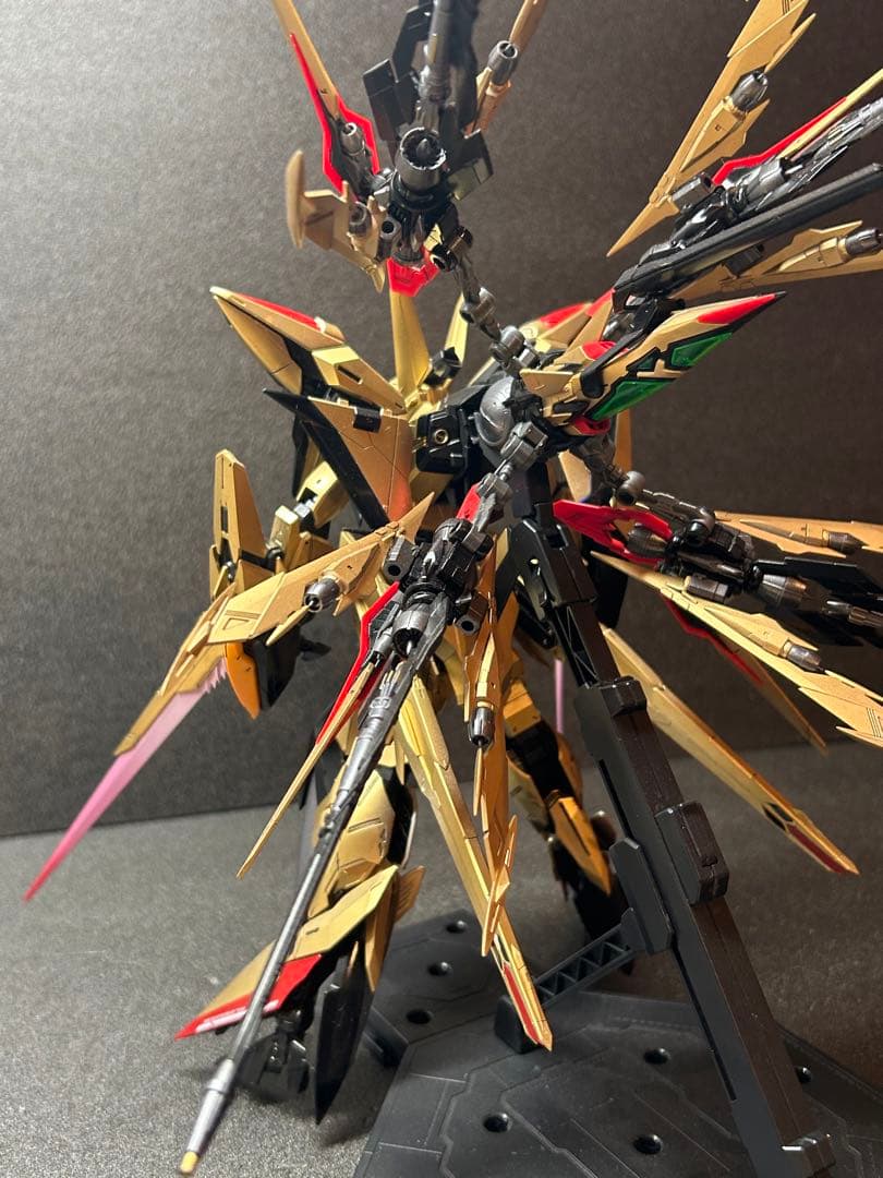 MG エクリプスガンダム&マニューバストライカー　全塗装 完成品 暁カラー