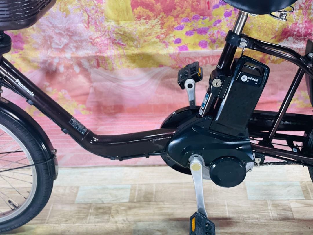 K2611 電動自転車パナソニック ギュット 子供乗せ 20インチ ブラウン