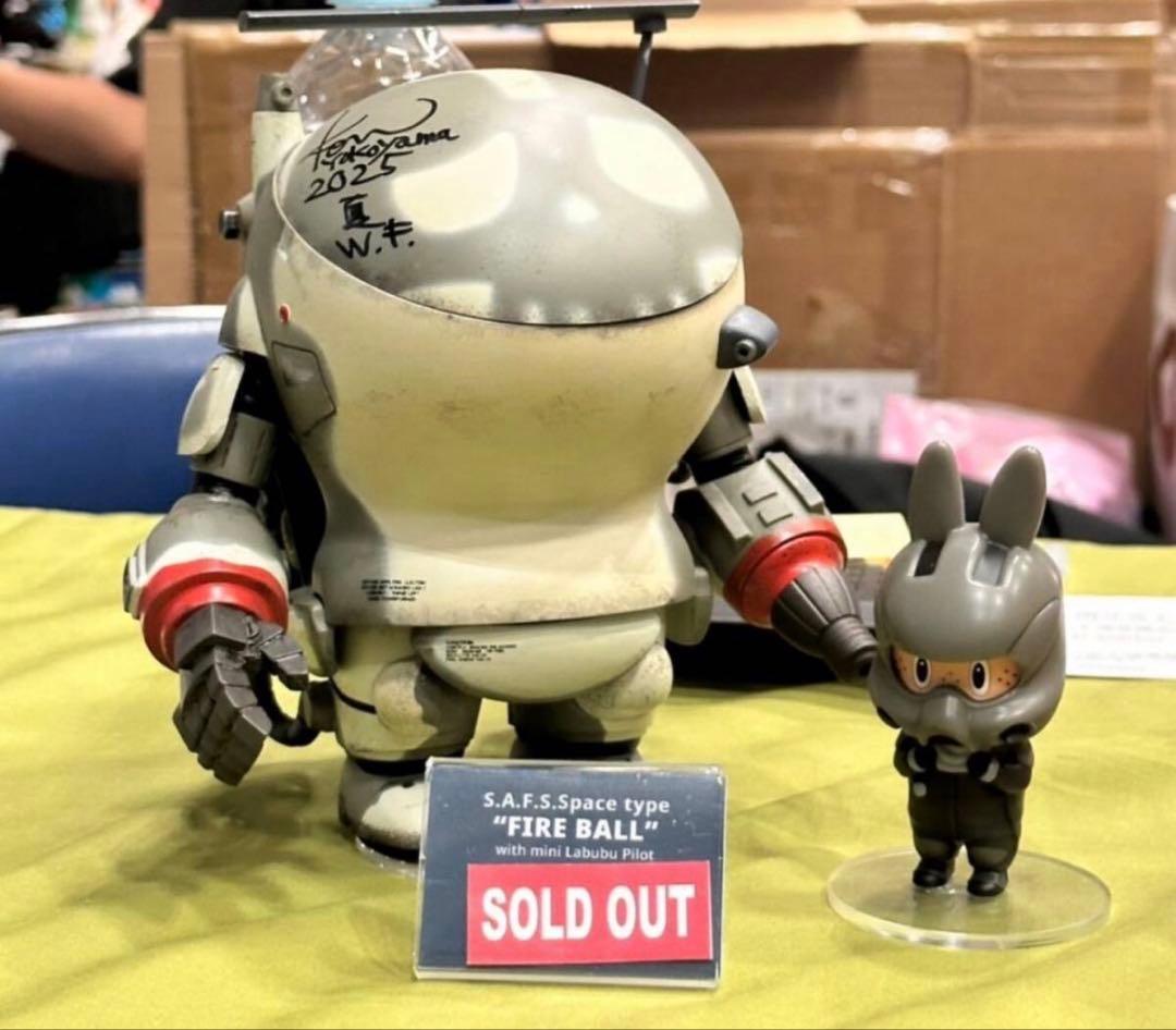 ワンフェス how2works 横山宏 ラブブ FIRE BALL pilot