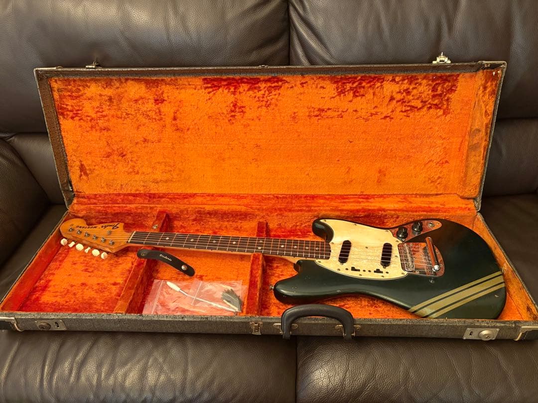 ギター 1971 Fender Mustang Competition Burgundy