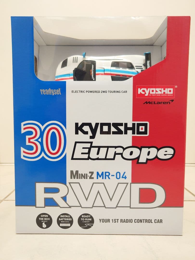 む*ー様 ミニッツ RWD 限定 京商 ヨーロッパ30周年記念仕様 マクラーレン