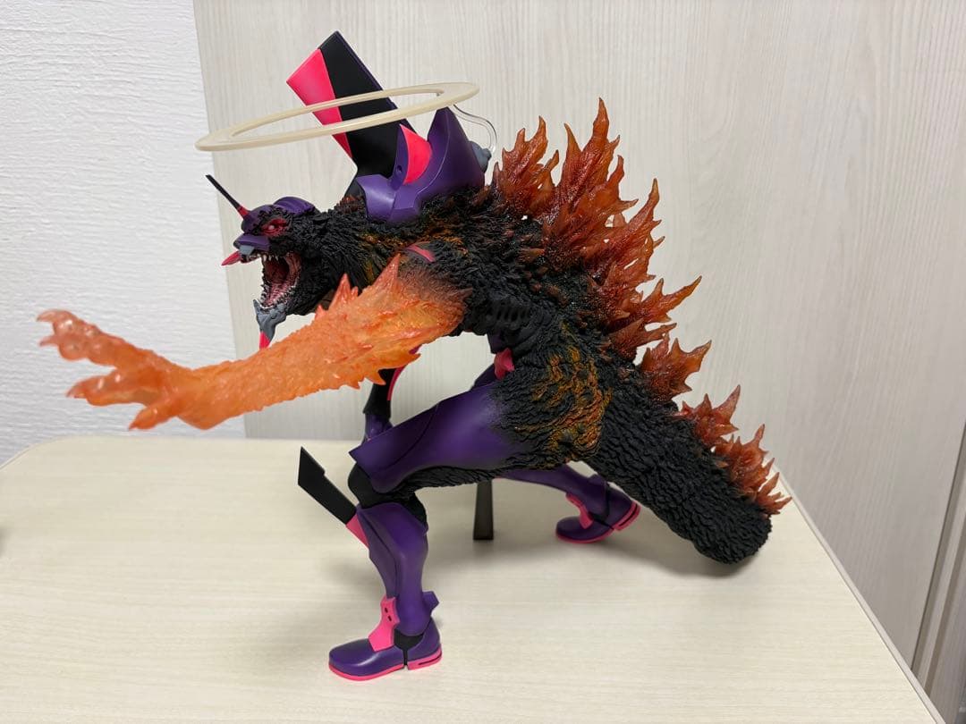 デ*コ様 ゴジラ対エヴァンゲリオン 東宝30cm エヴァ初号機 バーニングG覚醒