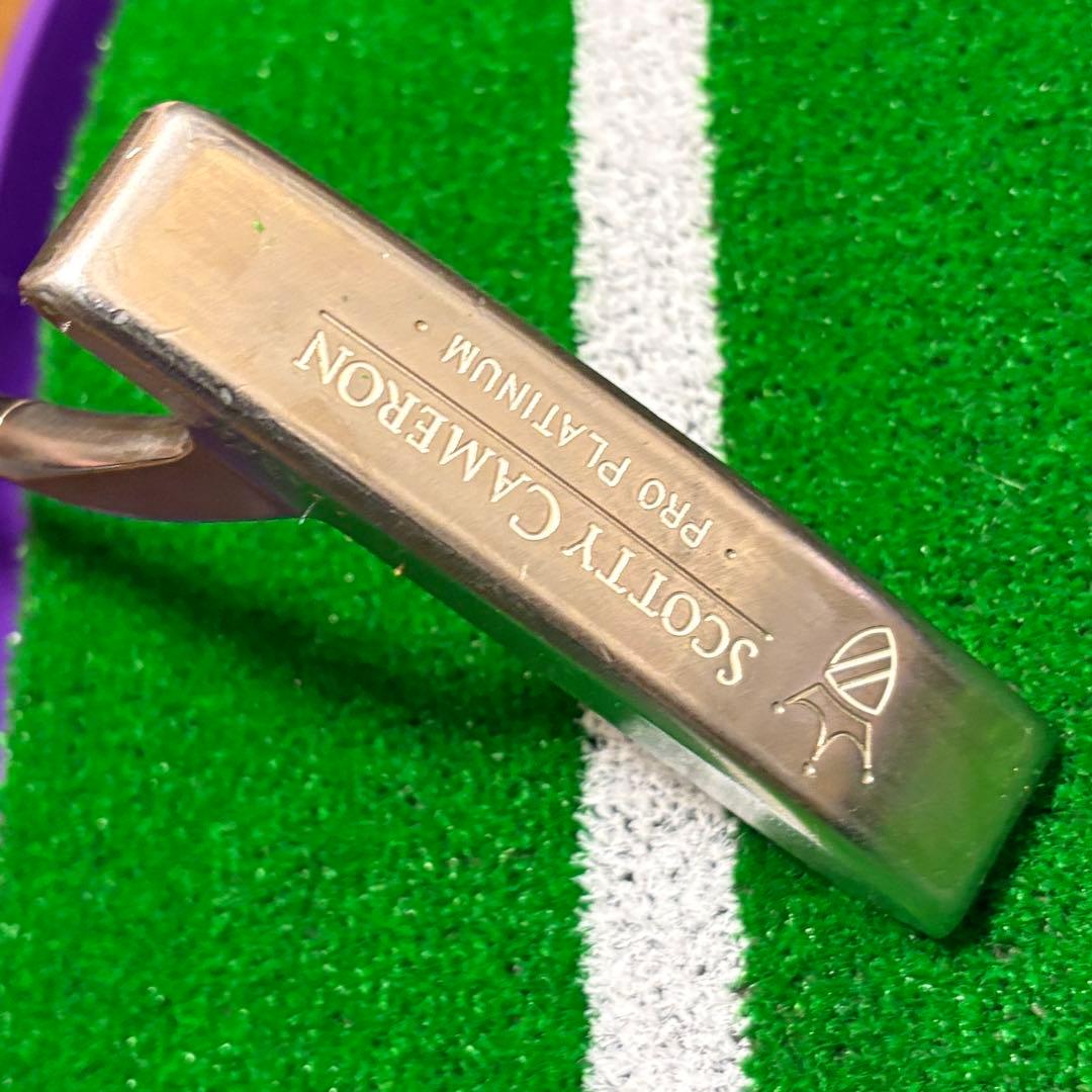 スコッティキャメロン プロプラチナム ラグーナ2 パター USA製 純正グリップ