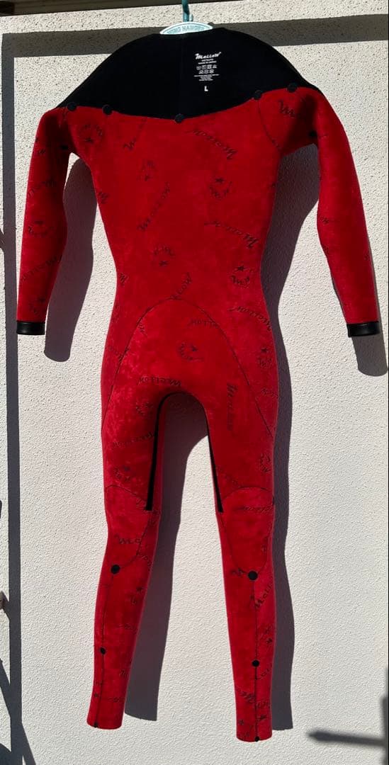 メローウエットスーツ4×3ジャージセミドライ　Lサイズ