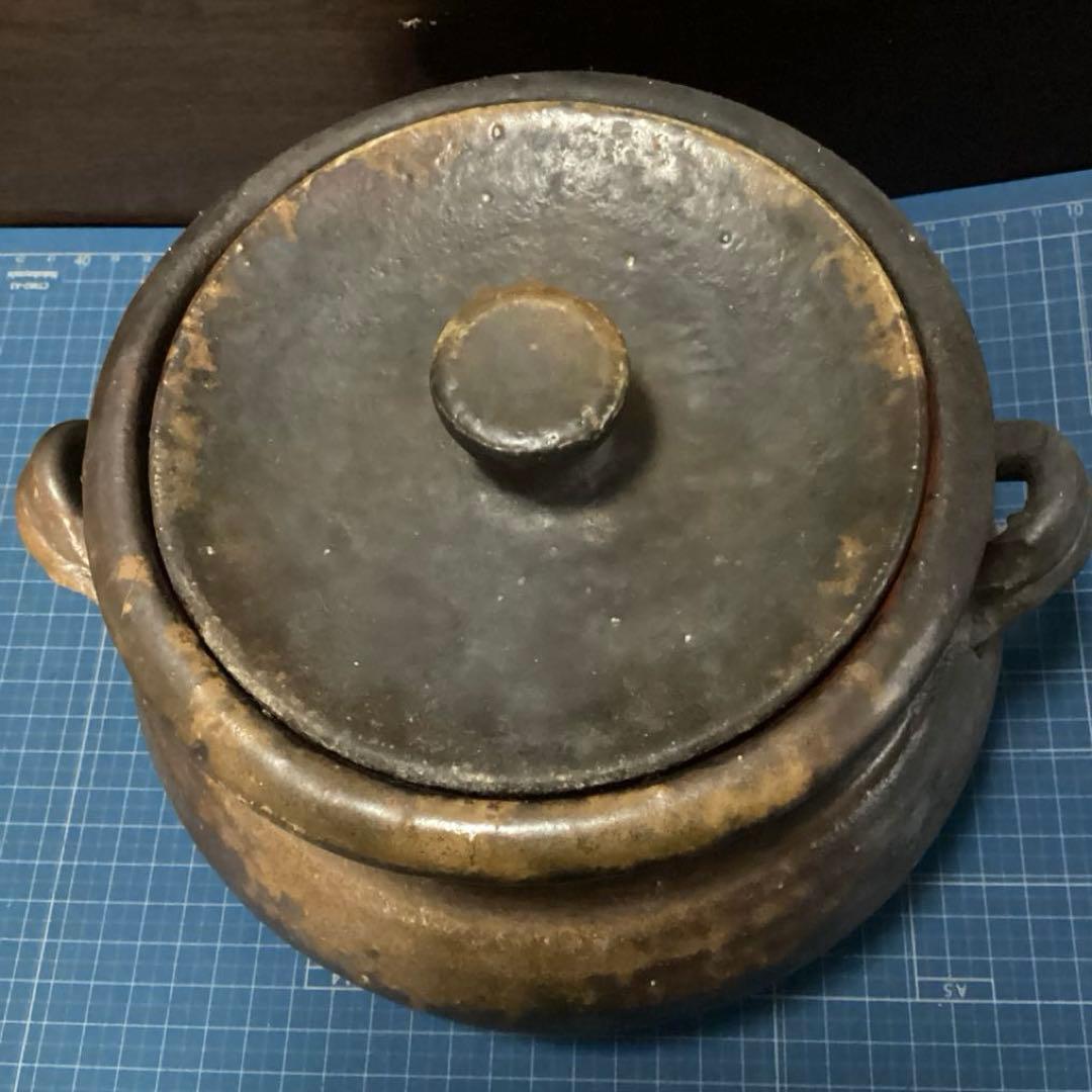 備前焼　茶道具　水指/水差