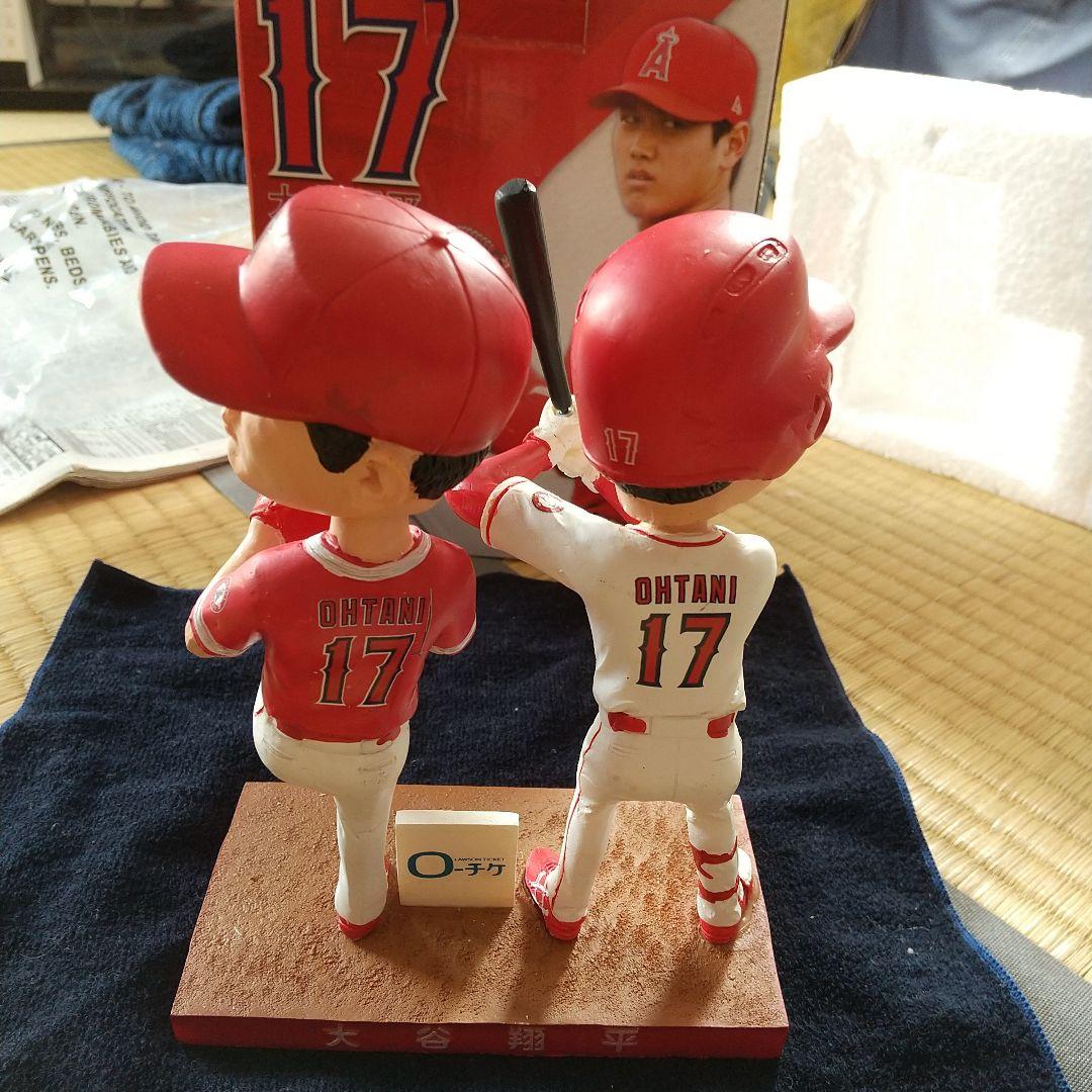 大谷選手のボブルヘッド人形になります。