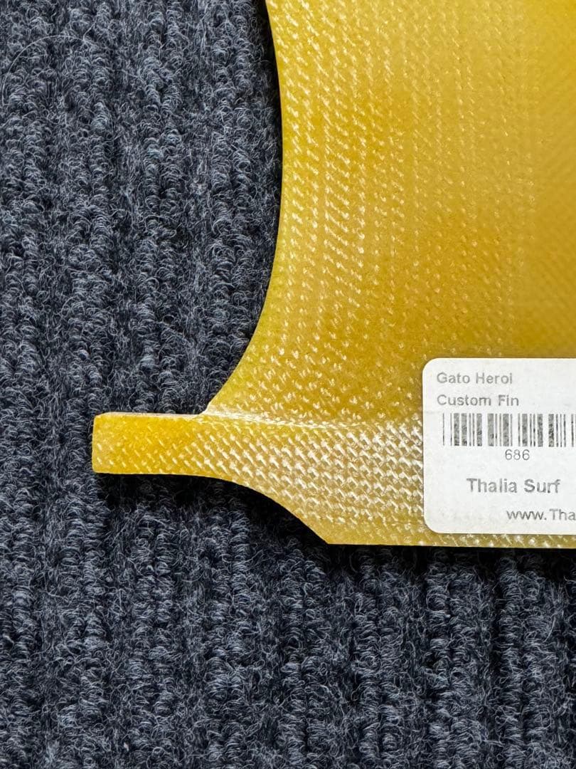 【新品/希少】GATO HEROI ガトヘロイ カスタム Dフィン 10インチ