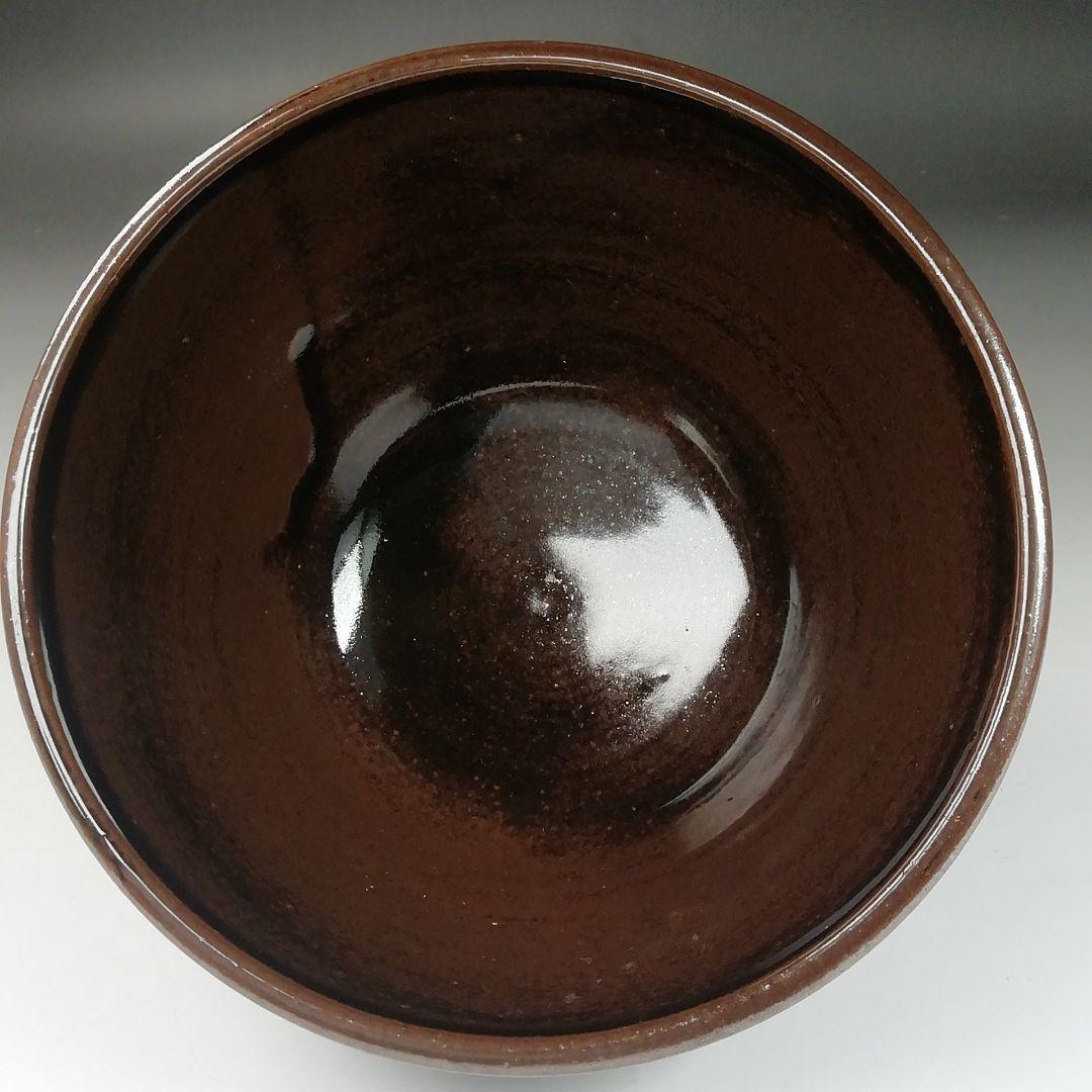 Ｔ３０７　茶碗　『膳所焼』『平成辛未　干支茶碗』『淡海ぜぜ陽炎園造』共箱　茶道具