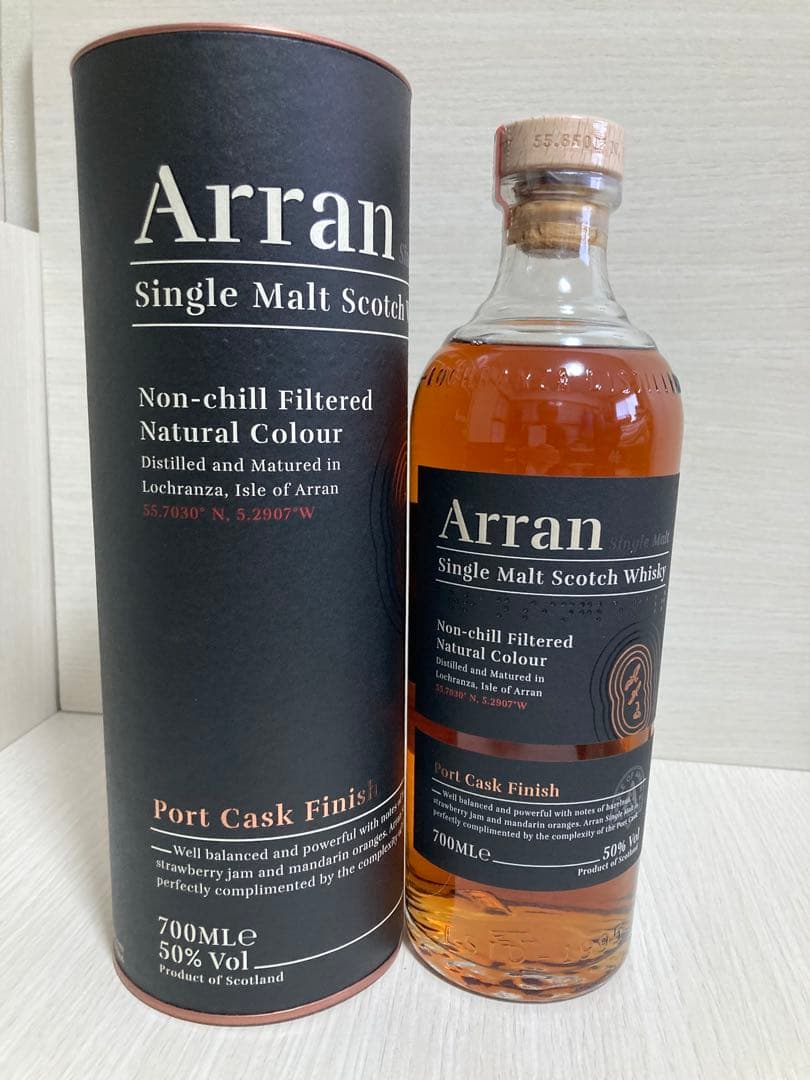 Arran シングルモルトスコッチウイスキー ポートカスク