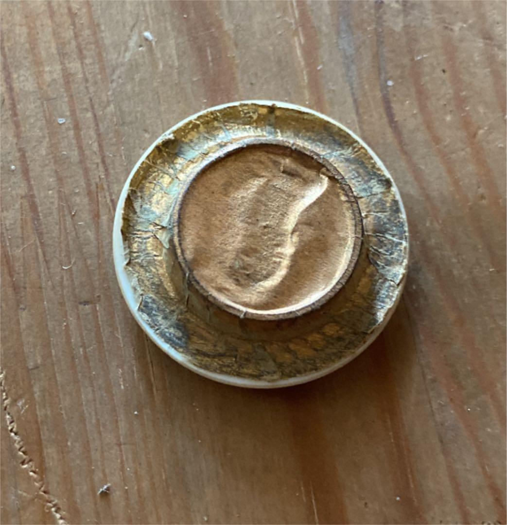 [茶道具]有祥作　鎗之鞘茶入(共箱) ○