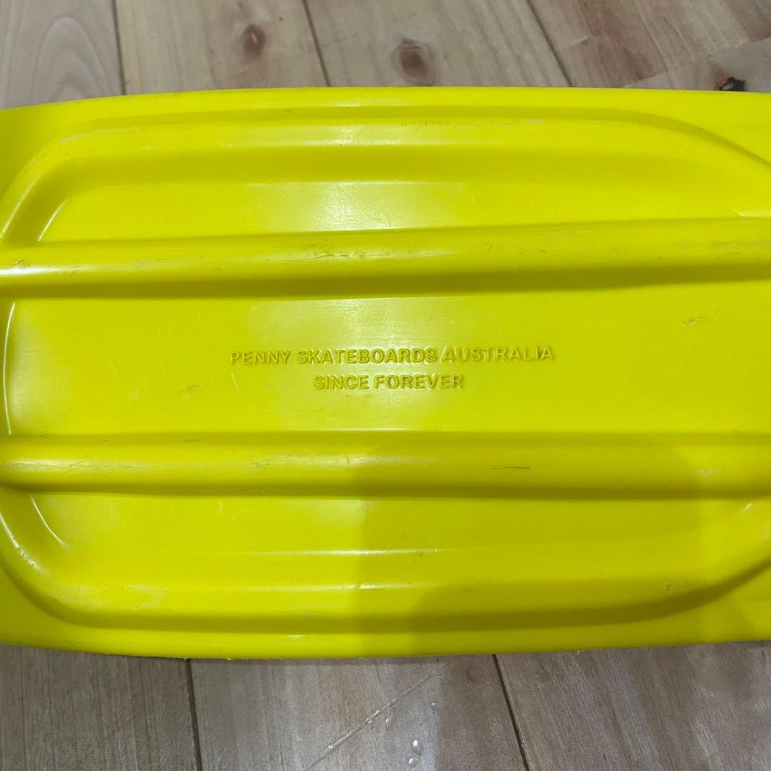 ペニースケートボード イエローxパープル　22インチ