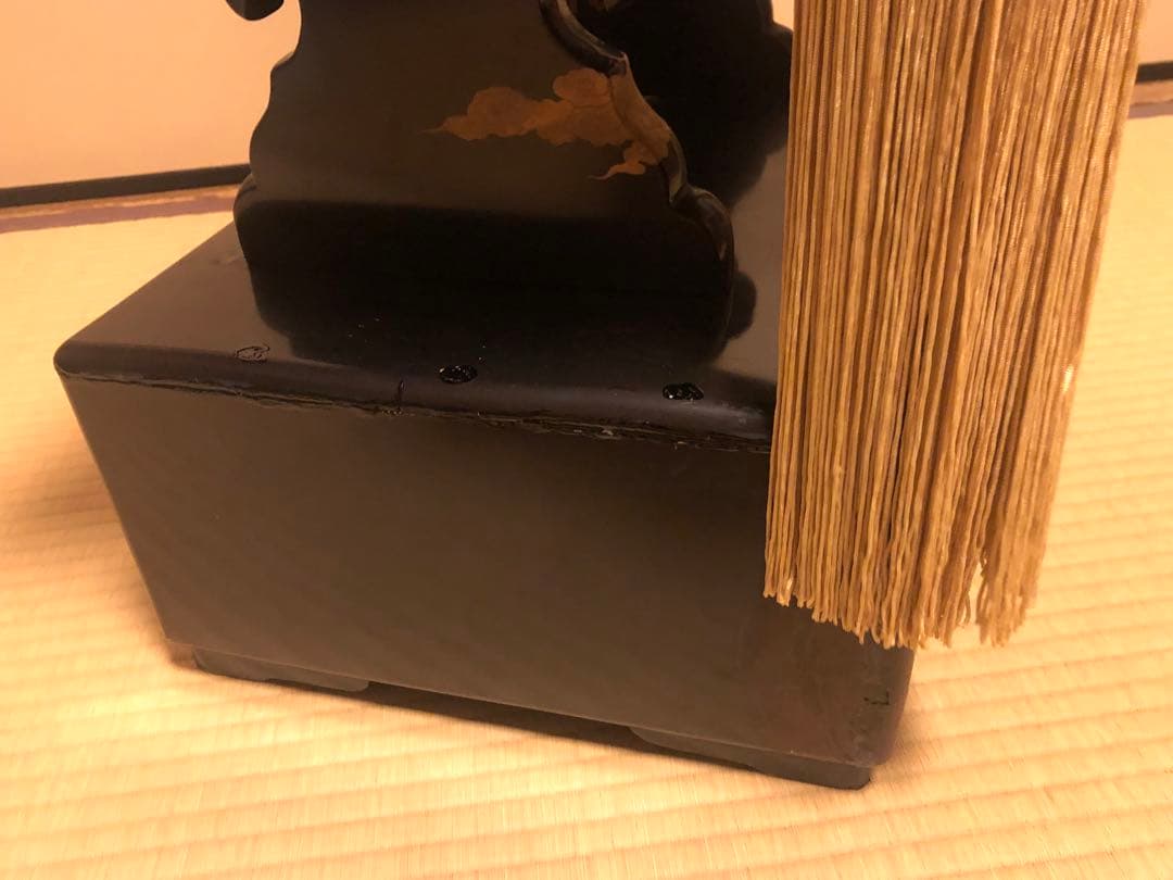 浄瑠璃　義太夫　見台　蒔絵　漆器　歌舞伎　文楽　三味線