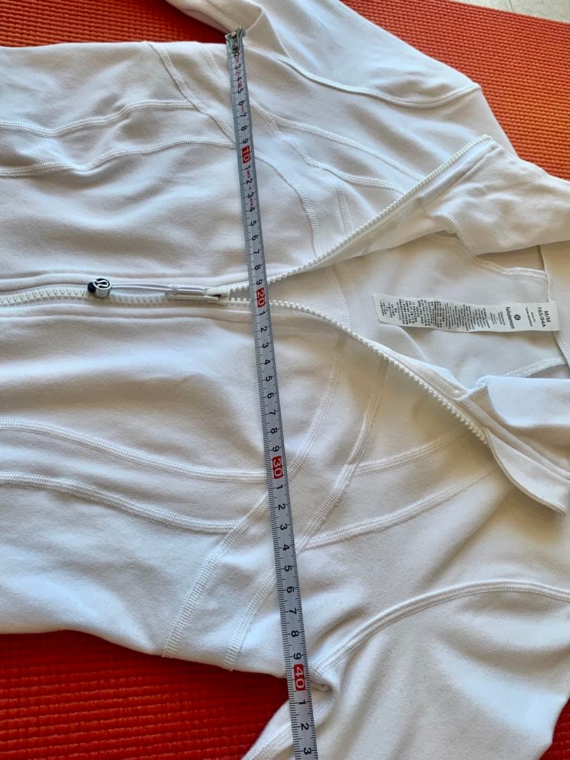 lululemon DefineジャケットM白Nuluホワイトピラティスヨガ