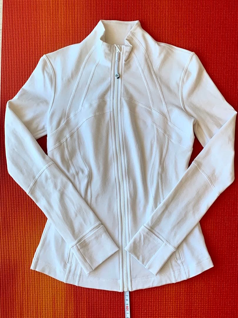 lululemon DefineジャケットM白Nuluホワイトピラティスヨガ