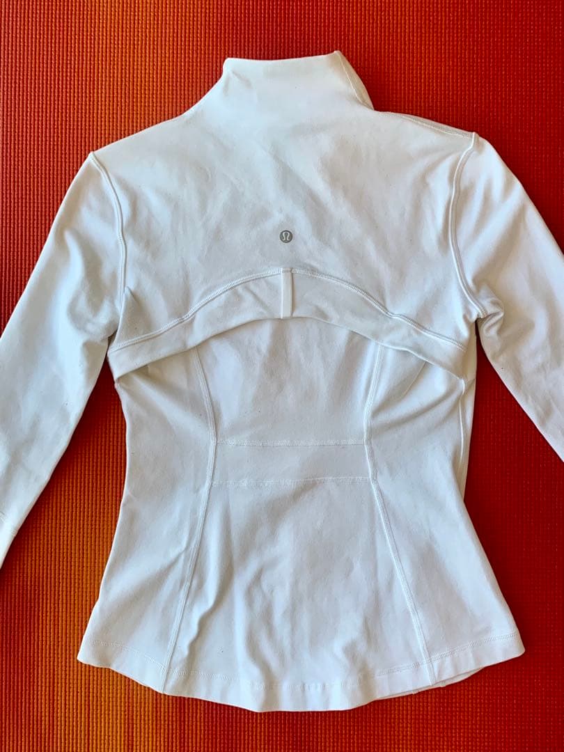 lululemon DefineジャケットM白Nuluホワイトピラティスヨガ