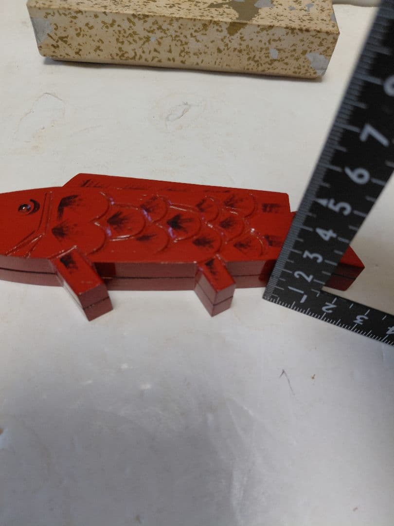 茶道具　鯉幟香合　こいのぼり香合　淡々斎好