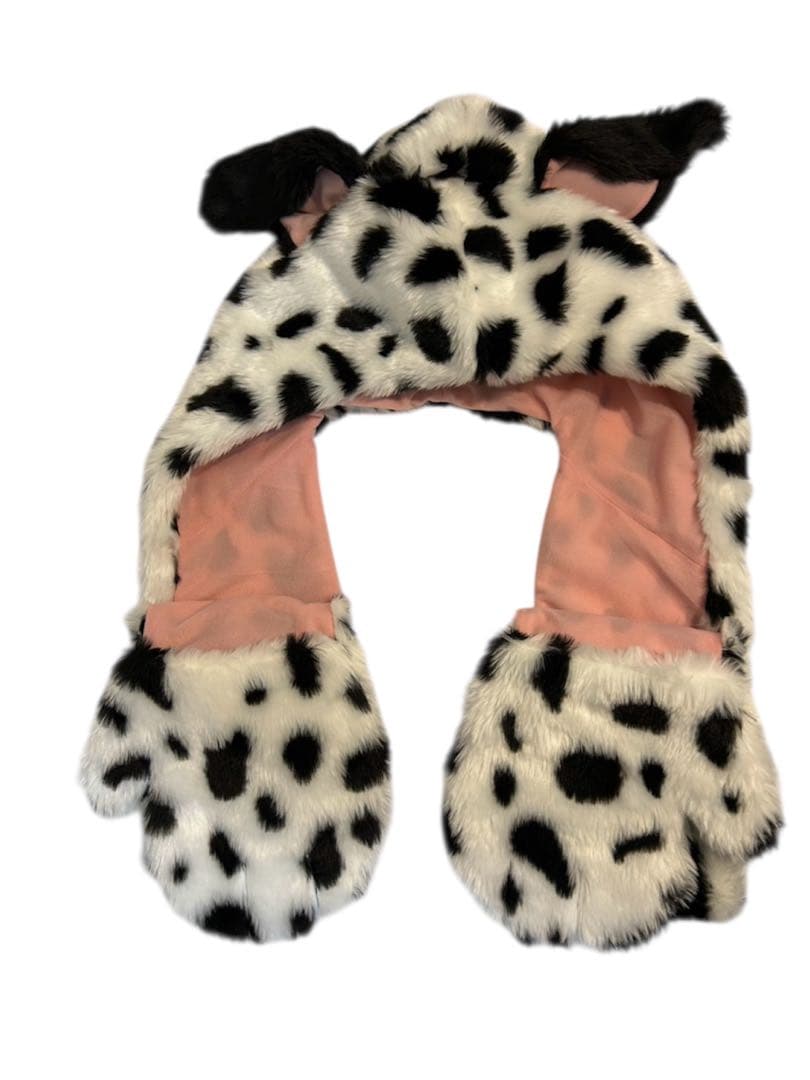 ディズニー　101匹わんちゃん ファンキャップ マフラーキャップ