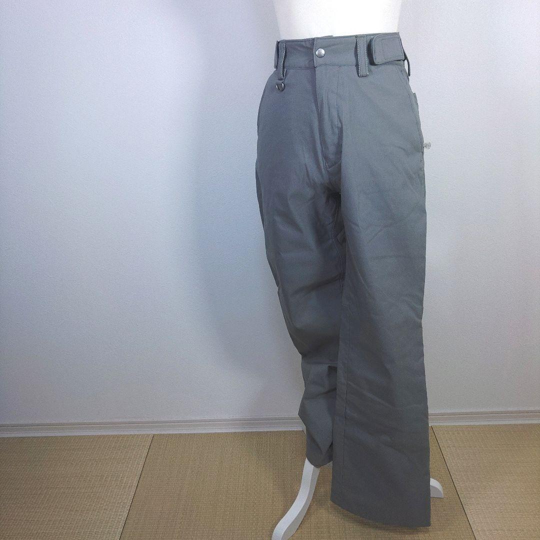 レディース　M　スキー　スノーボードウェア　上下セット　パープル　グレー