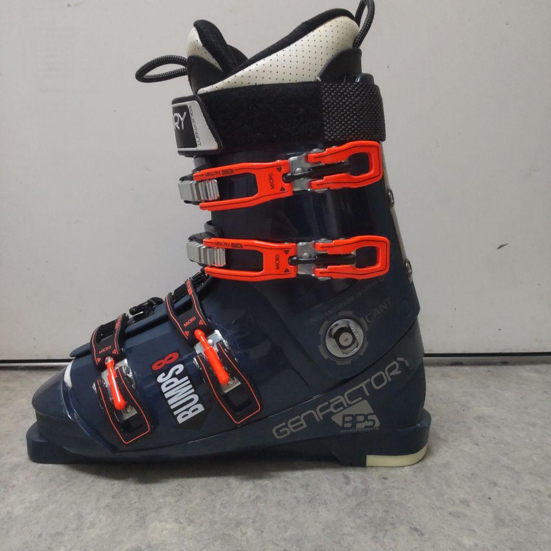 GENFACTORY BUMPS8 28cm スキーブーツ ネイビー