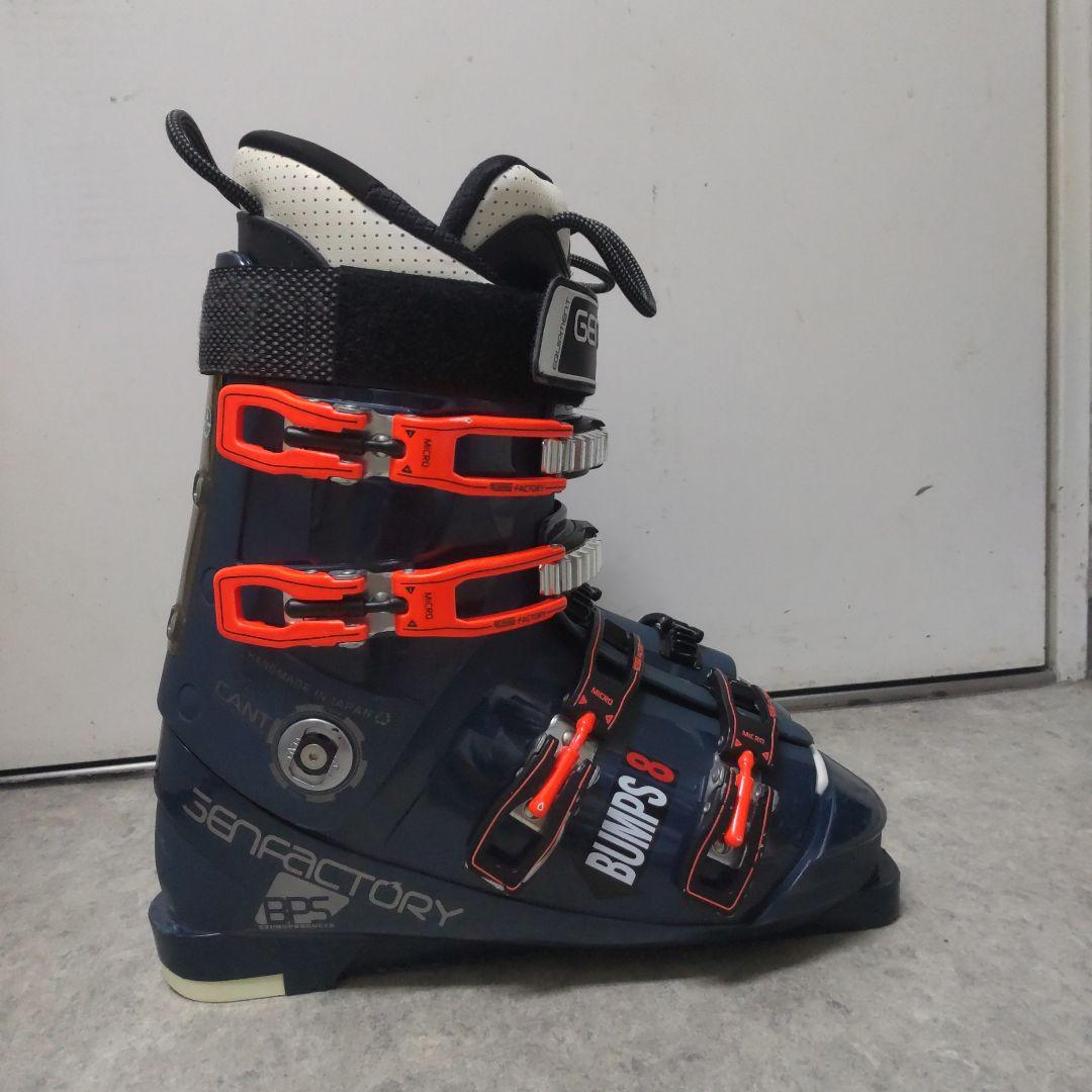 GENFACTORY BUMPS8 28cm スキーブーツ ネイビー