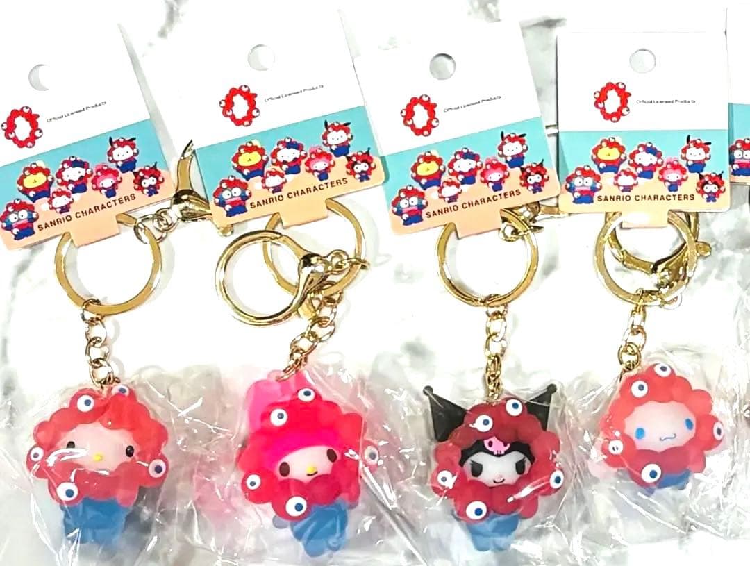 サンリオ ミャクミャク 立体マスコットクリアカラー セット　コンプリート