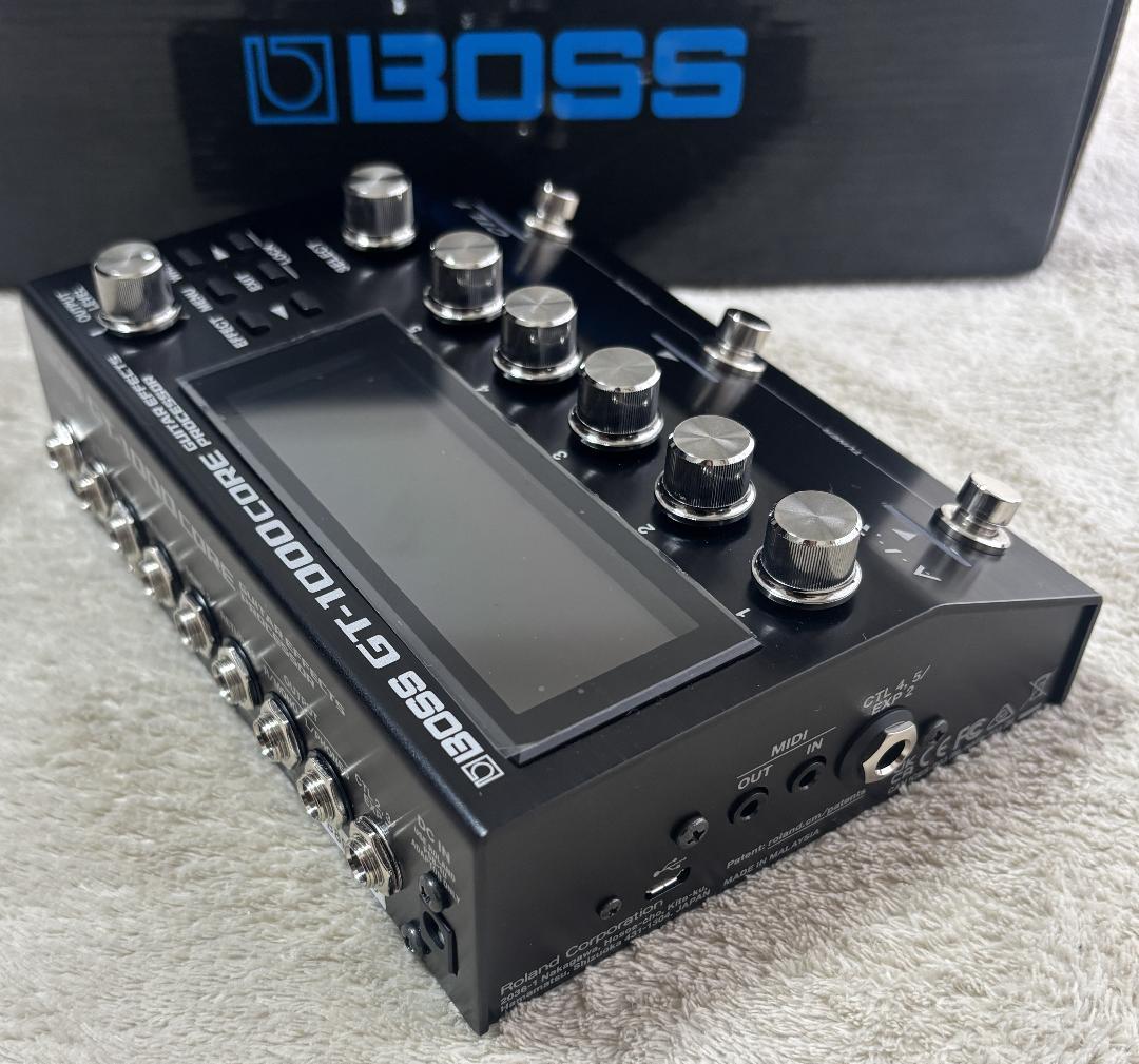 BOSS GT-1000CORE+BOSS MIDIケーブル
