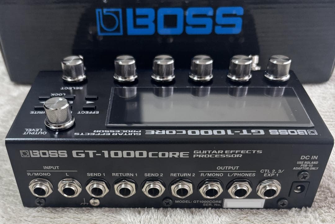 BOSS GT-1000CORE+BOSS MIDIケーブル