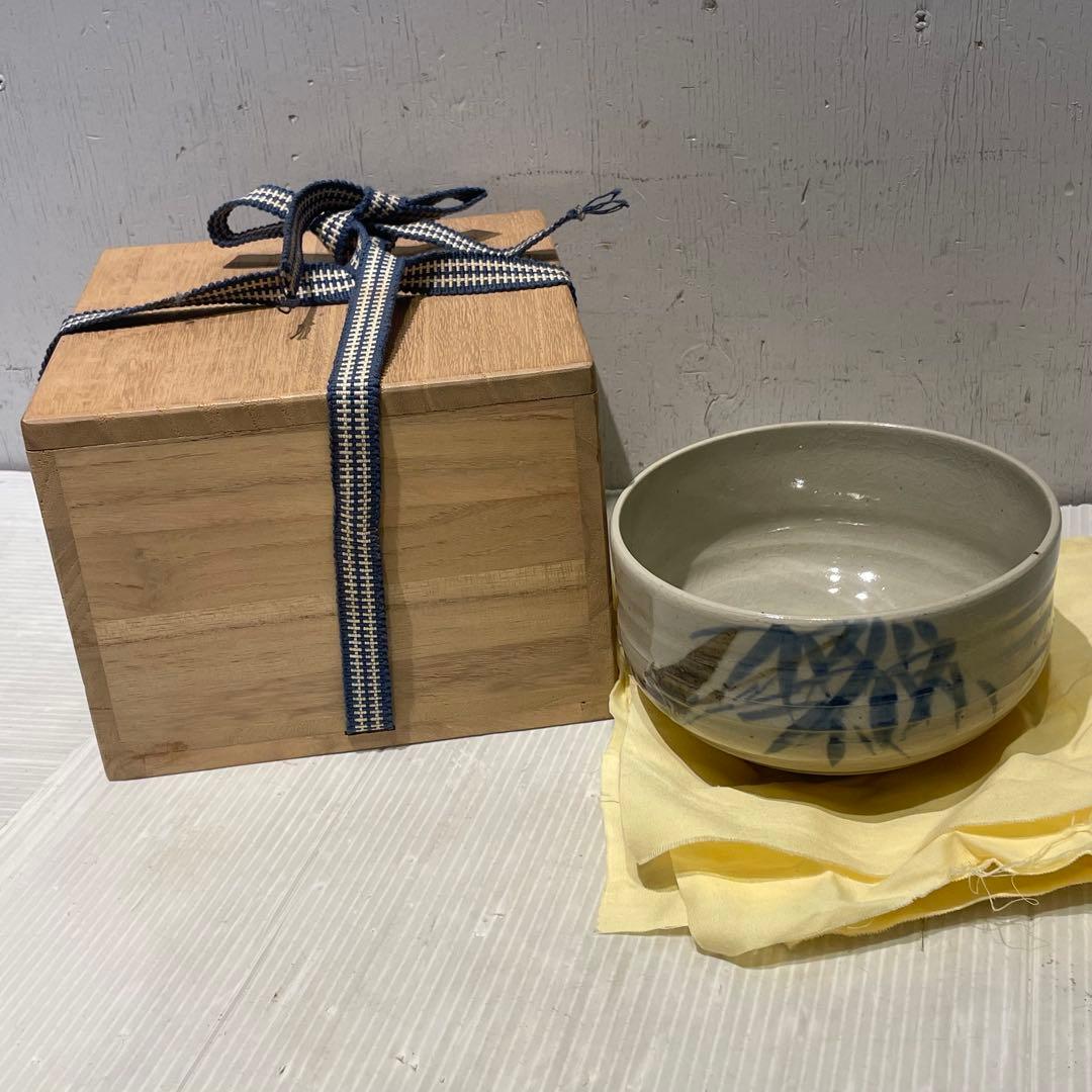 新品　鳥取県　浦富焼　白磁　茶碗　抹茶碗　コレクション　インテリア