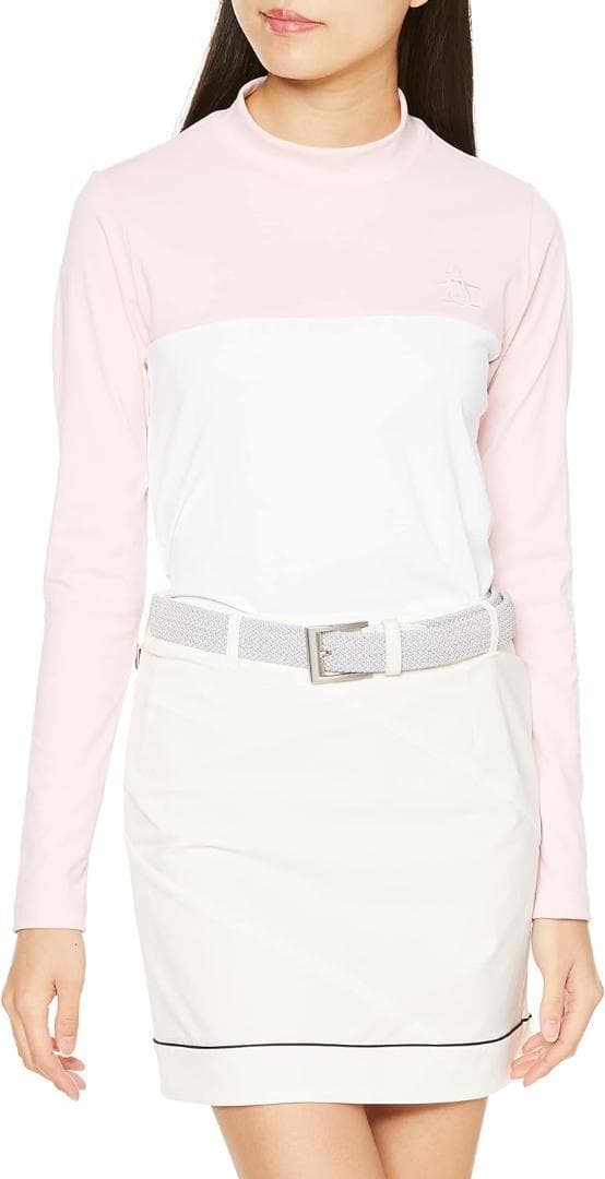 [マンシングウェア] 長袖シャツ 防透 吸汗速乾 UPF50+ モックネックLL