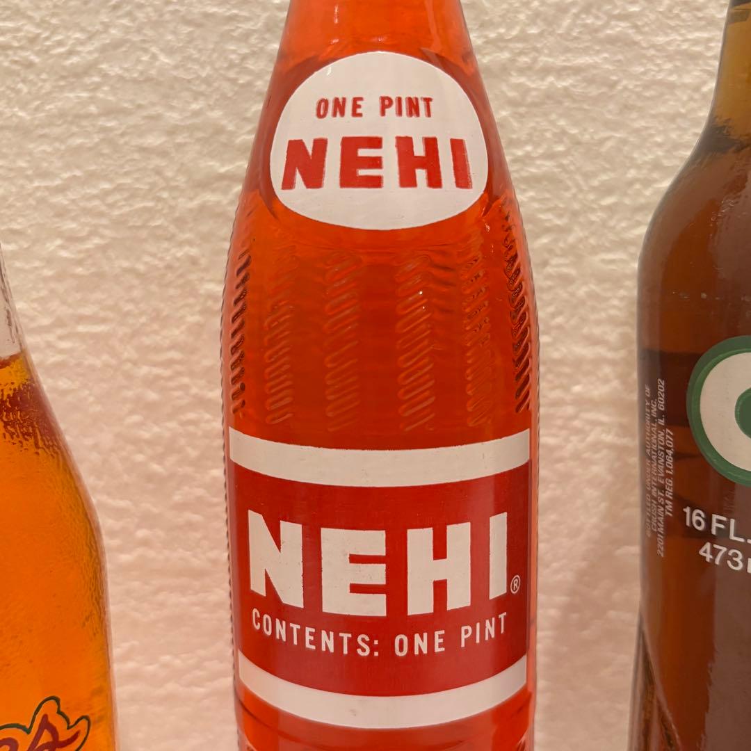 ✴︎レア✴︎クラッシュオレンジ他　ヴィンテージジュース瓶３本セット⭐︎おまけ付き